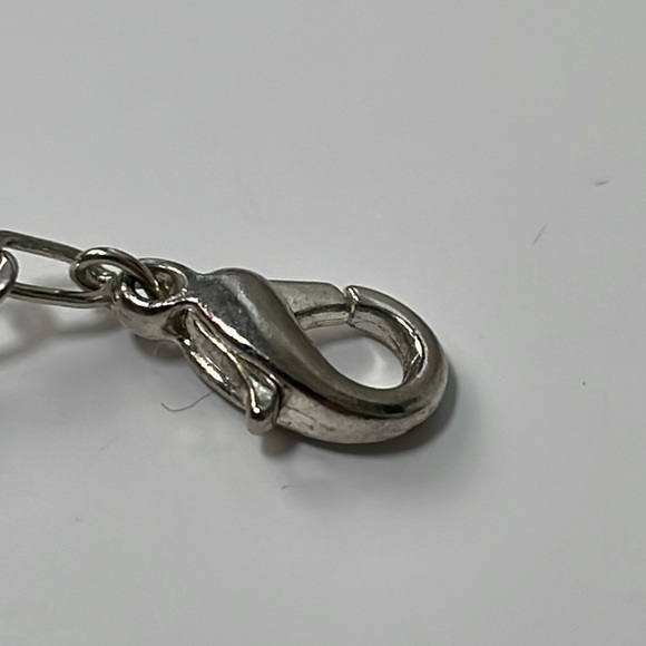 Silver Tone Chain with Crystals Ankle Bracelet - Picture 8 of 10